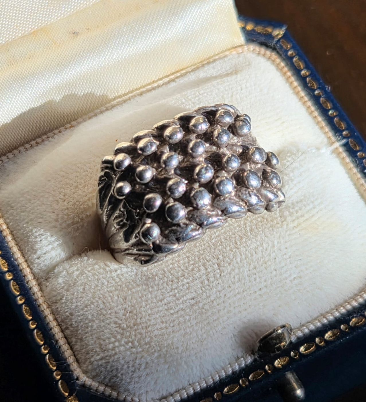 Sterling Silver Keeper Ring